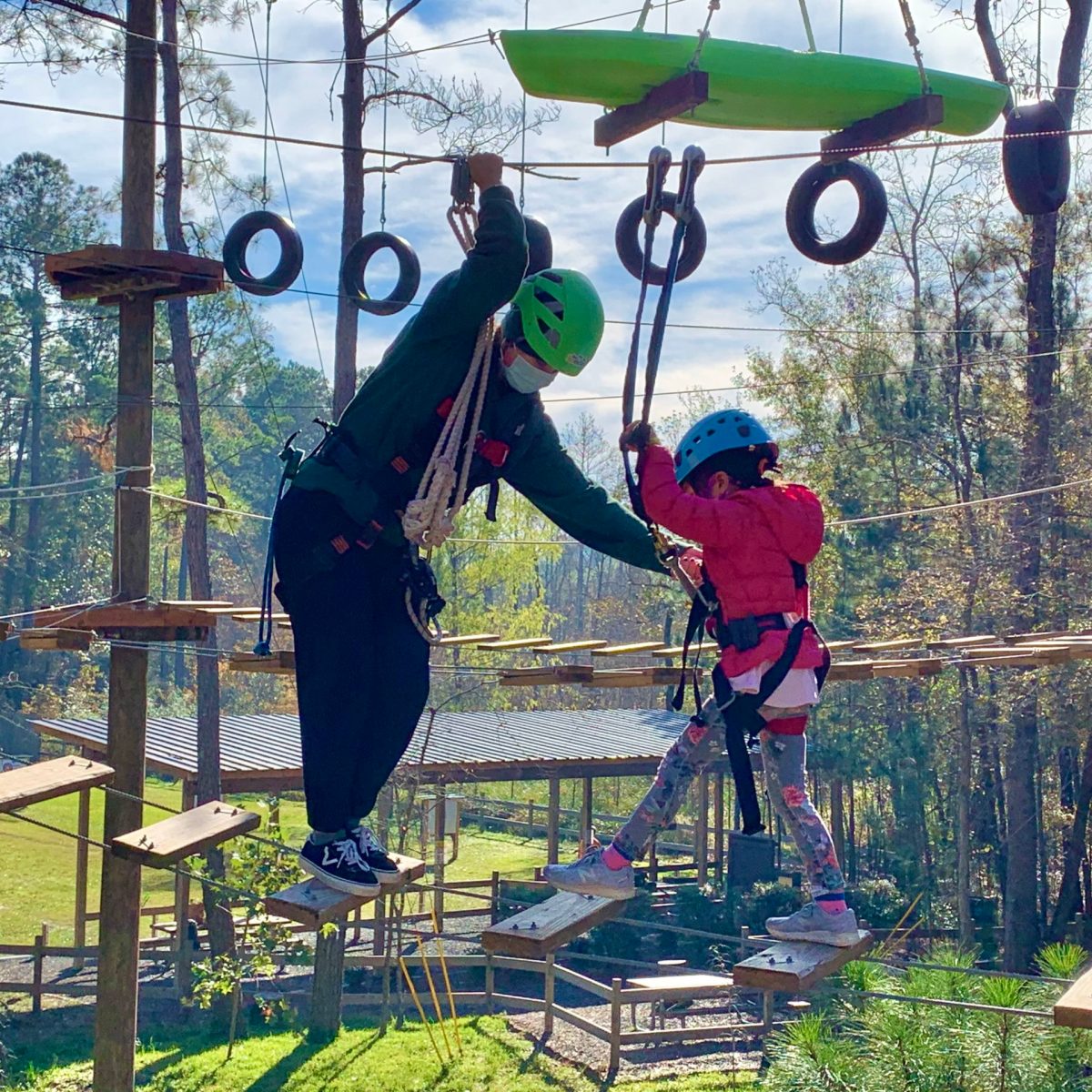 Texas TreeVentures Aerial Adventure Park in The Woodlands, TX